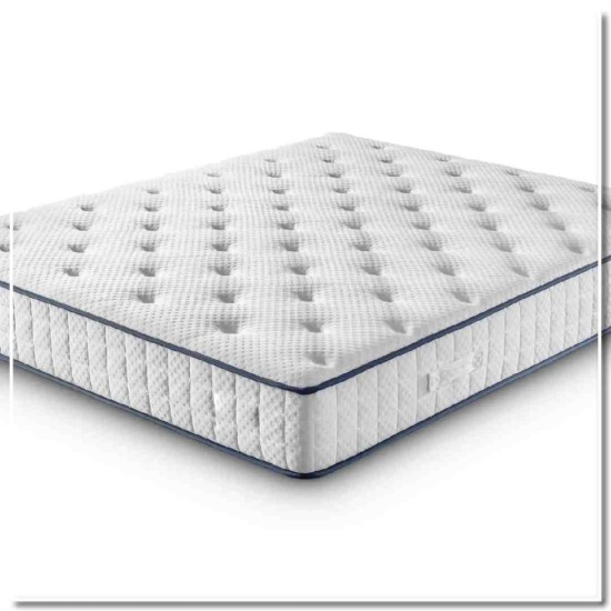 ΑΝΑΤΟΜΙΚΟ ΣΤΡΩΜΑ LUMINA 25 cm ΔΙΠΛΗΣ ΟΨΗΣ ΜΕ ΑΝΕΞΑΡΤΗΤΑ ΕΛΑΤΗΡΙΑ Διπλό 160Χ200 (roll pack)