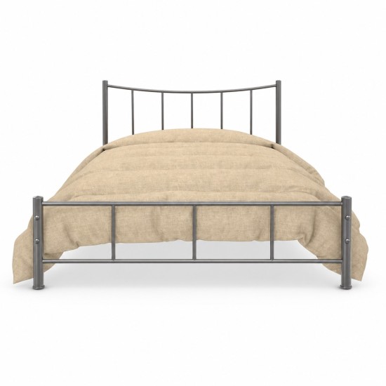 ΜΕΤΑΛΛΙΚΟ ΣΙΔΕΡΕΝΙΟ ΚΡΕΒΑΤΙ ΧΑΜΟΓΕΛΟ ΜΑΖΙ ΜΕ ΣΤΡΩΜΑ FOAM SLEEP WELL Διπλό 140Χ190-200 ΚΟΜΠΛΕ ΣΙΔΕΡΕΝΙΟ ΚΡΕΒΑΤΙ ΜΕ ΣΤΡΩΜΑ