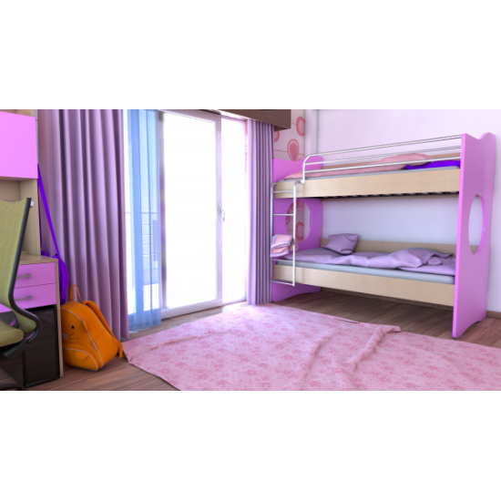 ΚΟΥΚΕΤΑ ΔΙΩΡΟΦΟ ΚΡΕΒΑΤΙ APOLLIC IRVEN ΜΟΝΗ ΓΙΑ ΣΤΡΩΜΑ 90Χ190 ΕΚ. ΣΕ ΦΥΣΙΚΟ ΧΡΩΜΑ