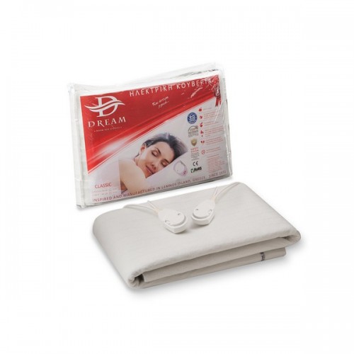 ΗΛΕΚΤΡΙΚΗ ΚΟΥΒΕΡΤΑ DREAM CLASSIC ΜΟΝΗ 155x75cm ΕΛΛΗΝΙΚΗΣ ΚΑΤΑΣΚΕΥΗΣ 