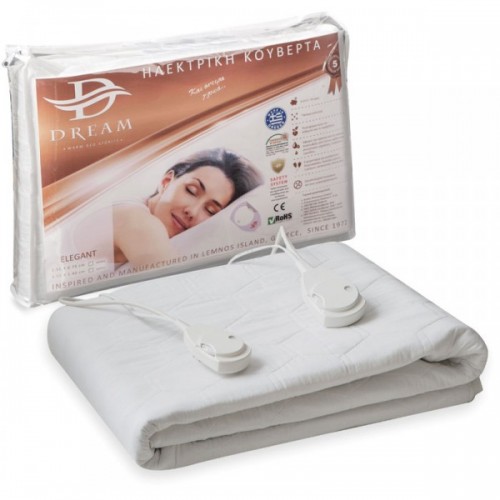 Elegant Μονή Ηλεκτρική Κουβέρτα Dream Νέας Τεχνολογίας (910006) 10 ΧΡΟΝΙΑ ΕΓΓΥΗΣΗ