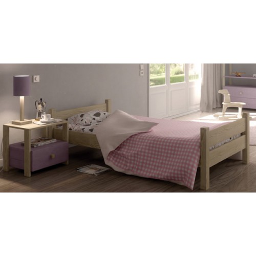 ΠΑΙΔΙΚΟ ΚΡΕΒΑΤΙ ΦΟΙΝΙΚΑΣ ΜΕ ΜΑΣΙΦ ΞΥΛΟ ΟΞΥΑΣ