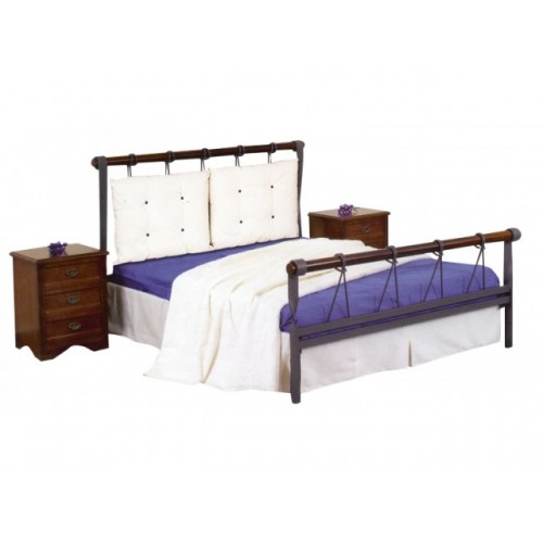 KPS- ΟΠΤΑΣΙΑ ΚΡΕΒΑΤΙ ΞΥΛΟ-ΜΕΤΑΛΛΟ ΜΑΣΙΦ ΔΙΠΛΟ ΕΛΛΗΝΙΚΗΣ ΚΑΤΑΣΚΕΥΗΣ ΓΙΑ ΣΤΡΩΜΑ 150Χ200 ΕΚ KPS- ΟΠΤΑΣΙΑ ΚΡΕΒΑΤΙ ΞΥΛΟ-ΜΕΤΑΛΛΟ ΜΑΣΙΦ ΔΙΠΛΟ ΕΛΛΗΝΙΚΗΣ ΚΑΤΑΣΚΕΥΗΣ ΓΙΑ ΣΤΡΩΜΑ 150Χ200 ΕΚ