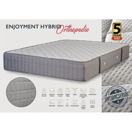 KPS ΣΤΡΩΜΑ HYBRID ORTHOPEDIC 090X190ΕΚ ENJOYMENT