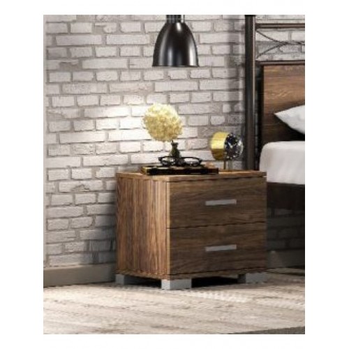 KPS- ΚΟΜΟΔΙΝΟ ΜΕΛΑΜΙΝΙΚΟ ΜΕ 2 ΣΥΡΤΑΡΙΑ ΞΥΛΙΝΟ 45Χ33Χ41 ΕΚ