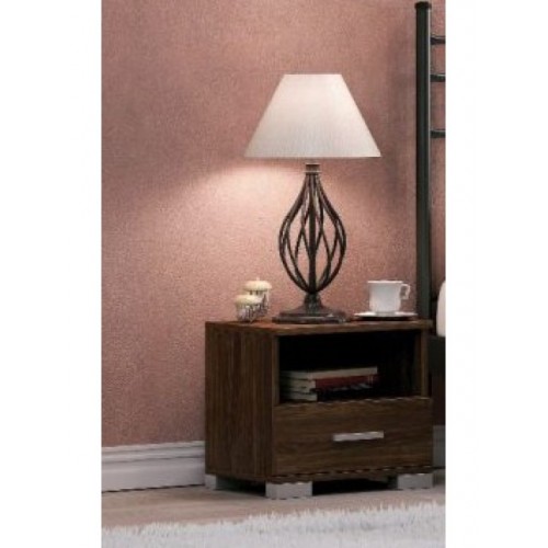 KPS-  ΚΟΜΟΔΙΝΟ ΜΕΛΑΜΙΝΙΚΟ ΜΕ 1 ΣΥΡΤΑΡΙ ΞΥΛΙΝΟ 45Χ33Χ41 ΕΚ