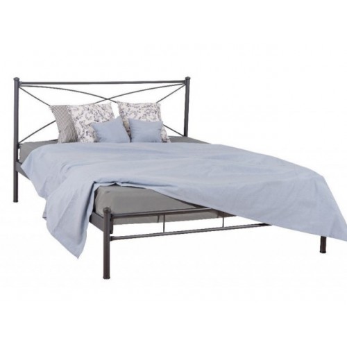 KPS- LUNA ΚΡΕΒΑΤΙ ΜΕΤΑΛΛΙΚΟ ΔΙΠΛΟ ΕΛΛΗΝΙΚΗΣ ΚΑΤΑΣΚΕΥΗΣ ΓΙΑ ΣΤΡΩΜΑ 140Χ190 ΕΚ