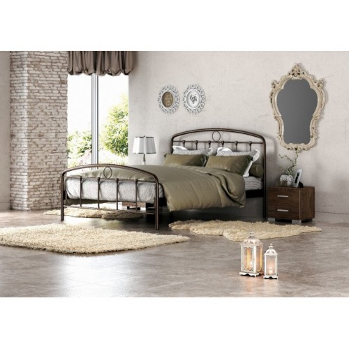 KPS- BASIC ΚΡΕΒΑΤΙ ΜΕΤΑΛΛΙΚΟ ΔΙΠΛΟ ΕΛΛΗΝΙΚΗΣ ΚΑΤΑΣΚΕΥΗΣ ΓΙΑ ΣΤΡΩΜΑ 160Χ200 ΕΚ