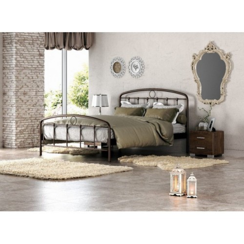 KPS- BASIC  ΣΕΤ ΚΡΕΒΑΤΟΚΑΜΑΡΑ 3 ΤΕΜ ΞΥΛΟ-ΜΕΤΑΛΛΟ ΓΙΑ ΣΤΡΩΜΑ 150Χ200 ΕΚ