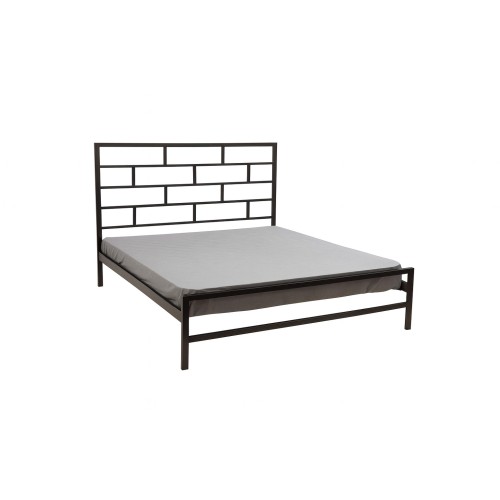 Μεταλλικό Κρεβάτι Modern Grid – Minimal Σχεδιασμός & Υψηλή Αντοχή Μονό  Για στρώμα 90*190 εκ. 