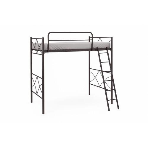 Μεταλλική Κουκέτα Loft 90x190 με Σκάλα – Ιδανική για Γραφείο ή Εξοικονόμηση Χώρου