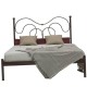 Αγης Μεταλλικό Κρεβάτι (Για Στρώμα 160×200) Με Επιλογές Χρωμάτων