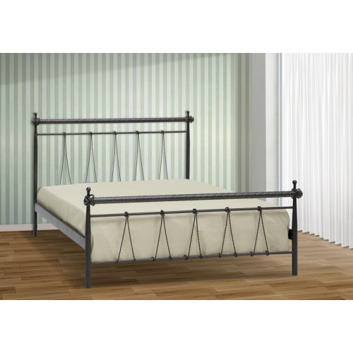 ΗΡΑ ΜΕΤΑΛΛΙΚΟ ΚΡΕΒΑΤΙ ΔΙΑΣΤΑΣΗΣ ΣΤΡΩΜΑΤΟΣ 90Χ190