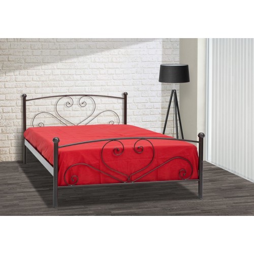 ΣΙΔΕΡΕΝΙΟ ΜΕΤΑΛΛΙΚΟ ΚΡΕΒΑΤΙ ΚΑΛΥΜΝΟΣ ΜΕ ΣΤΡΩΜΑ FOAM SLEEP WELL ΚΑΙ ΤΑΒΛΕΣ Μονό 90Χ190 ΚΟΜΠΛΕ ΣΙΔΕΡΕΝΙΟ ΚΡΕΒΑΤΙ ΜΕ ΣΤΡΩΜΑ ΠΑΚΕΤΟ