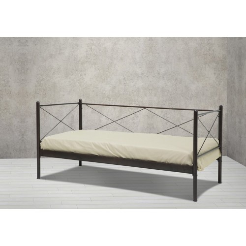 ΜΕΤΑΛΛΙΚΟΣ ΣΙΔΕΡΕΝΙΟΣ ΚΑΝΑΠΕΣ ΕΡΜΗΣ Μονός 90Χ190 