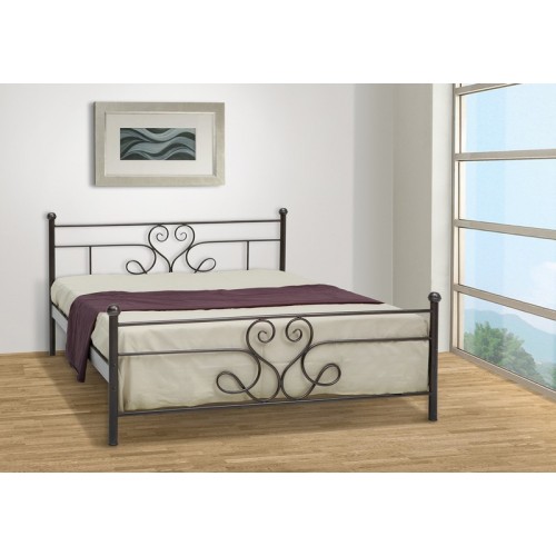 ΜΕΤΑΛΛΙΚΟ ΚΡΕΒΑΤΙ ΟΡΙΩΝ ΔΙΑΣΤΑΣΗΣ ΣΤΡΩΜΑΤΟΣ 110Χ190