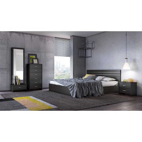 ΚΡΕΒΑΤΙ ΜΕΛΑΜΙΝΗΣ Νο1 ΛΑΤΤΕ SAVVIDIS FURNITURE ΗΜΙΔΙΠΛΟ 110Χ190