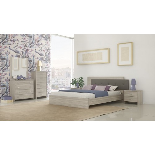 ΚΡΕΒΑΤΙ ΜΕΛΑΜΙΝΗΣ Νο 5 OLIVE SAVVIDIS FURNITURE ΔΙΠΛΟ 150Χ200 