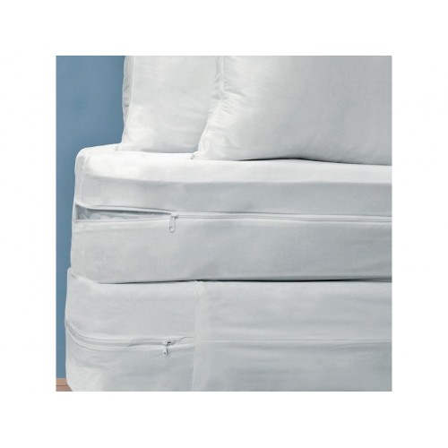 ΘΗΚΗ ΣΤΡΩΜΑΤΟΣ ΑΔΙΑΒΡΟΧΗ ΜΕ ΦΕΡΜΟΥΑΡ DRY SLEEP VELVET ΔΙΑΣΤΑΣΗ 100Χ200 