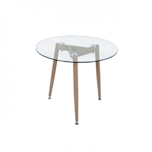 ΤΡΑΠΕΖΑΚΙ ΣΑΛΟΝΙΟΥ APEX/EM746 ΞΥΛΟ-ΓΥΑΛΙ ΣΤΡΟΓΓΥΛΟ Φ60Χ45 ΤΙΜΗ ΤΙΜΕΣ ΟΙΚΟΝΟΜΙΚΟ ΝΙΚΑΙΑ 