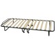 Velco ΚΡΕΒΑΤΙ ΜΕΤΑΛΛΙΚΟ ΕΝΙΣΧΥΜΕΝΟ ΠΤΥΣΣΟΜΕΝΟ ΙΤΑΛΙΑΣ ΜΕ ΡΟΔΕΣ & ΣΤΡΩΜΑ 7cm