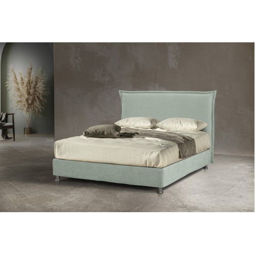 Ντυμένο Κρεβάτι MOON με Υφασμάτινο Κεφαλάρι – Μοντέρνος Σχεδιασμός & Άνεση Ύπνου Μονό 90Χ200 εκ. 