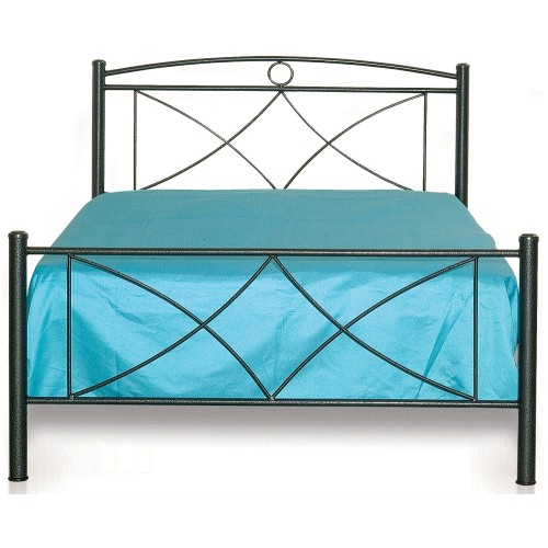 No16 Μεταλλικό Κρεβάτι Μονό 90Χ190