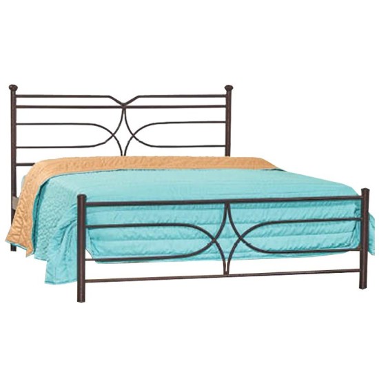 Νο 10 Μεταλλικό κρεβάτι Διπλό 150Χ200 Μαζί με τάβλες και στρώμα 