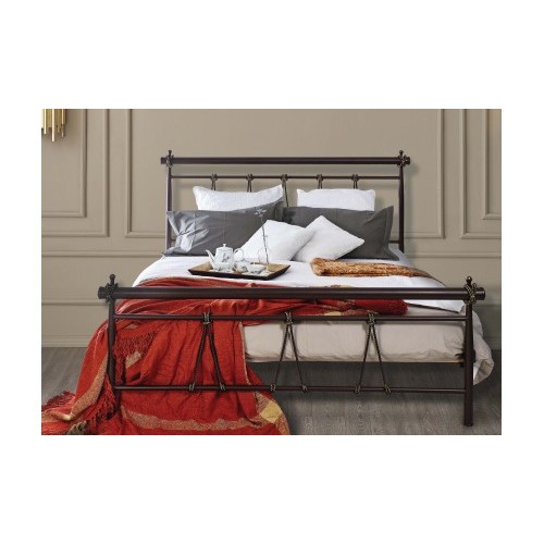 ΜΕΤΑΛΛΙΚΟ ΚΡΕΒΑΤΙ Νο 34 ΣΥΡΜΑ ΓΙΑ ΣΤΡΩΜΑ 160Χ200