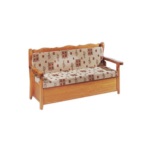 XND Sofa No3 Τριθέσιος Καναπές Κρεβάτι Σουηδικός, μασίφ με αποθηκευτικό χώρο 202x78εκ. 