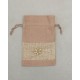 Πουγκί Γιούτα με Κέντημα Χάντρες Jute One Size (15x25cm) Μπεζ Πουγκί Γιούτα με Κέντημα Χάντρες Jute One Size (15x25cm) Μπεζ