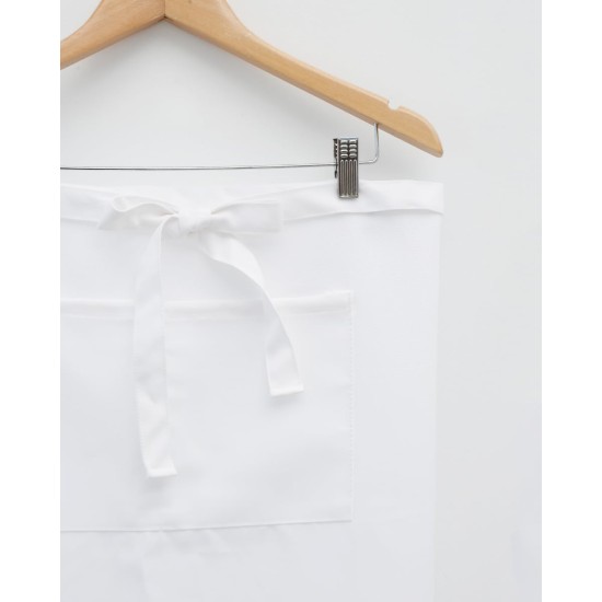 Αλέκιαστη Ποδιά Μέσης Monaco Μέσης (60Πx60Υcm) Άσπρο