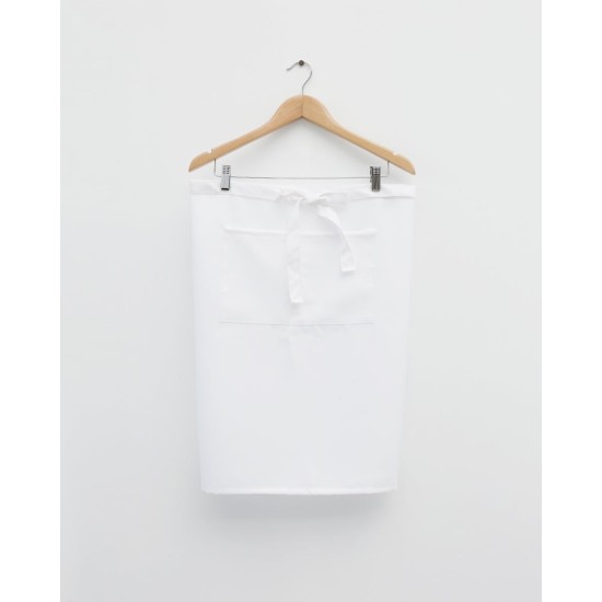 Αλέκιαστη Ποδιά Μέσης Monaco Μέσης (60Πx60Υcm) Άσπρο