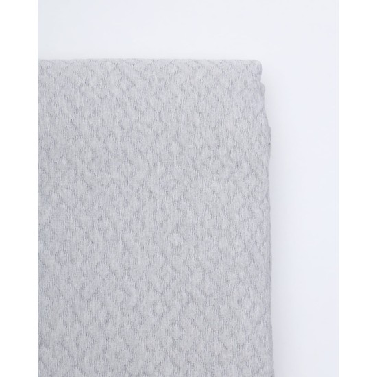 Ζακάρ Πικέ Κουβέρτα Augerinos Υπέρδιπλη (230x260cm) Γκρι απαλό Ζακάρ Πικέ Κουβέρτα Augerinos Υπέρδιπλη (230x260cm) Γκρι απαλό