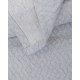 Ζακάρ Πικέ Κουβέρτα Augerinos Υπέρδιπλη (230x260cm) Γκρι απαλό Ζακάρ Πικέ Κουβέρτα Augerinos Υπέρδιπλη (230x260cm) Γκρι απαλό