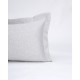 Ζακάρ Πικέ Μαξιλαροθήκη Oxford Augerinos 50x70 5cm Γκρι απαλό Ζακάρ Πικέ Μαξιλαροθήκη Oxford Augerinos 50x70 5cm Γκρι απαλό