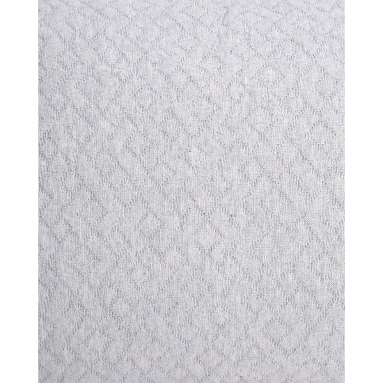 Ζακάρ Πικέ Μαξιλαροθήκη Oxford Augerinos 50x70 5cm Γκρι απαλό Ζακάρ Πικέ Μαξιλαροθήκη Oxford Augerinos 50x70 5cm Γκρι απαλό