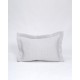 Ζακάρ Πικέ Μαξιλαροθήκη Oxford Augerinos 50x70 5cm Γκρι απαλό Ζακάρ Πικέ Μαξιλαροθήκη Oxford Augerinos 50x70 5cm Γκρι απαλό