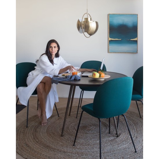 Πικέ Μπουρνούζι Oliver Medium Άσπρο