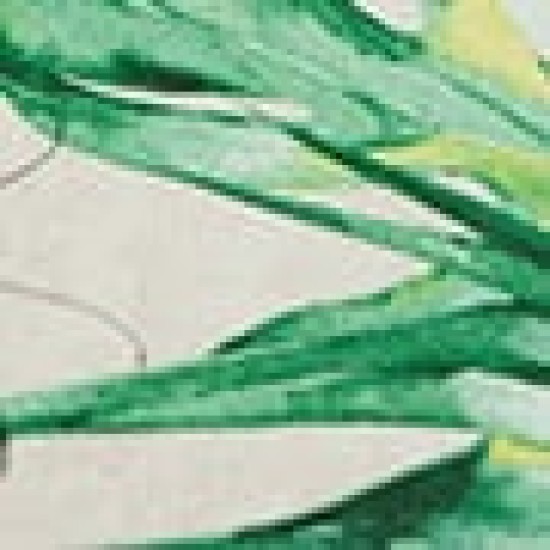 Τραπεζομάντηλο με Σχέδιο Φοίνικες Palmeras 6 ατόμων (140x180cm) Πράσινο