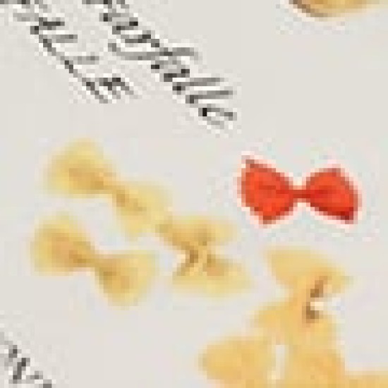 Τραπεζομάντηλο με Σχέδιο Ζυμαρικά Pasta 2 ατόμων Μπεζ