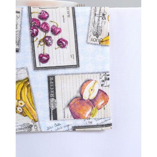 Τραβέρσα με Σχέδιο Φρούτα Recipe Fruits Τραβέρσα (45x170cm) Multi Τραβέρσα με Σχέδιο Φρούτα Recipe Fruits Τραβέρσα (45x170cm) Multi
