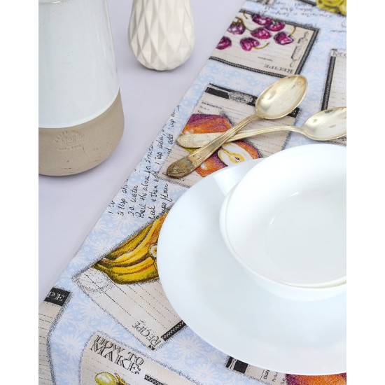 Τραβέρσα με Σχέδιο Φρούτα Recipe Fruits Τραβέρσα (45x170cm) Multi Τραβέρσα με Σχέδιο Φρούτα Recipe Fruits Τραβέρσα (45x170cm) Multi