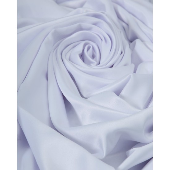 Μονόχρωμο τραπεζομάντηλο Ariel 4 ατόμων (110x110cm) Άσπρο Μονόχρωμο τραπεζομάντηλο Ariel 4 ατόμων (110x110cm) Άσπρο