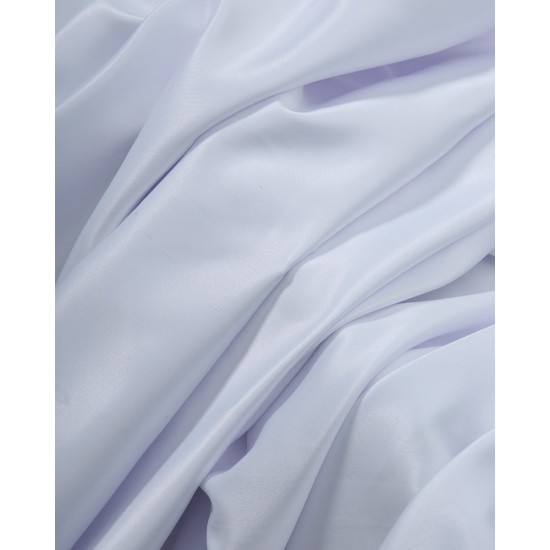 Μονόχρωμο τραπεζομάντηλο Ariel 4 ατόμων (110x110cm) Άσπρο Μονόχρωμο τραπεζομάντηλο Ariel 4 ατόμων (110x110cm) Άσπρο