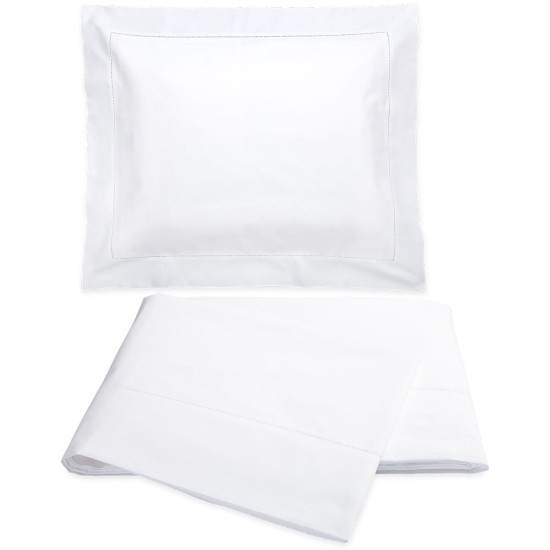 Αζούρ Σετ Σεντόνια 4 τεμ Georgette Super Υπέρδιπλη (240x260cm) Άσπρο