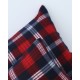 Βρεφική Fleece Scotish Μαξιλαροθήκη Firenze 30x45cm 30x45cm Κόκκινο