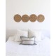 Σουπλά από Γιούτα Trecase 45x45cm Μπεζ Σουπλά από Γιούτα Trecase 45x45cm Μπεζ