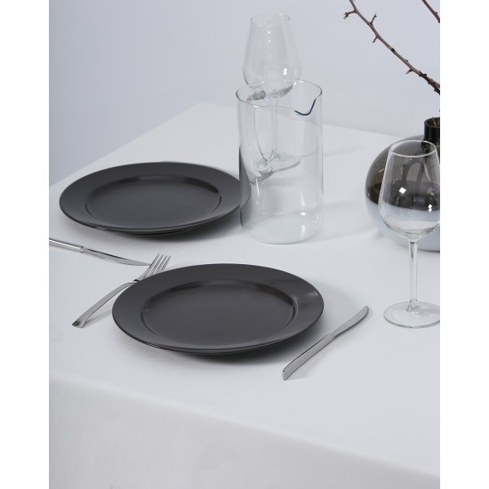 Μονόχρωμο τραπεζομάντηλο Ariel 8 ατόμων | 165x240cm Εκρού