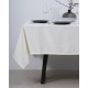 Μονόχρωμο τραπεζομάντηλο Ariel 8 ατόμων | 165x240cm Εκρού